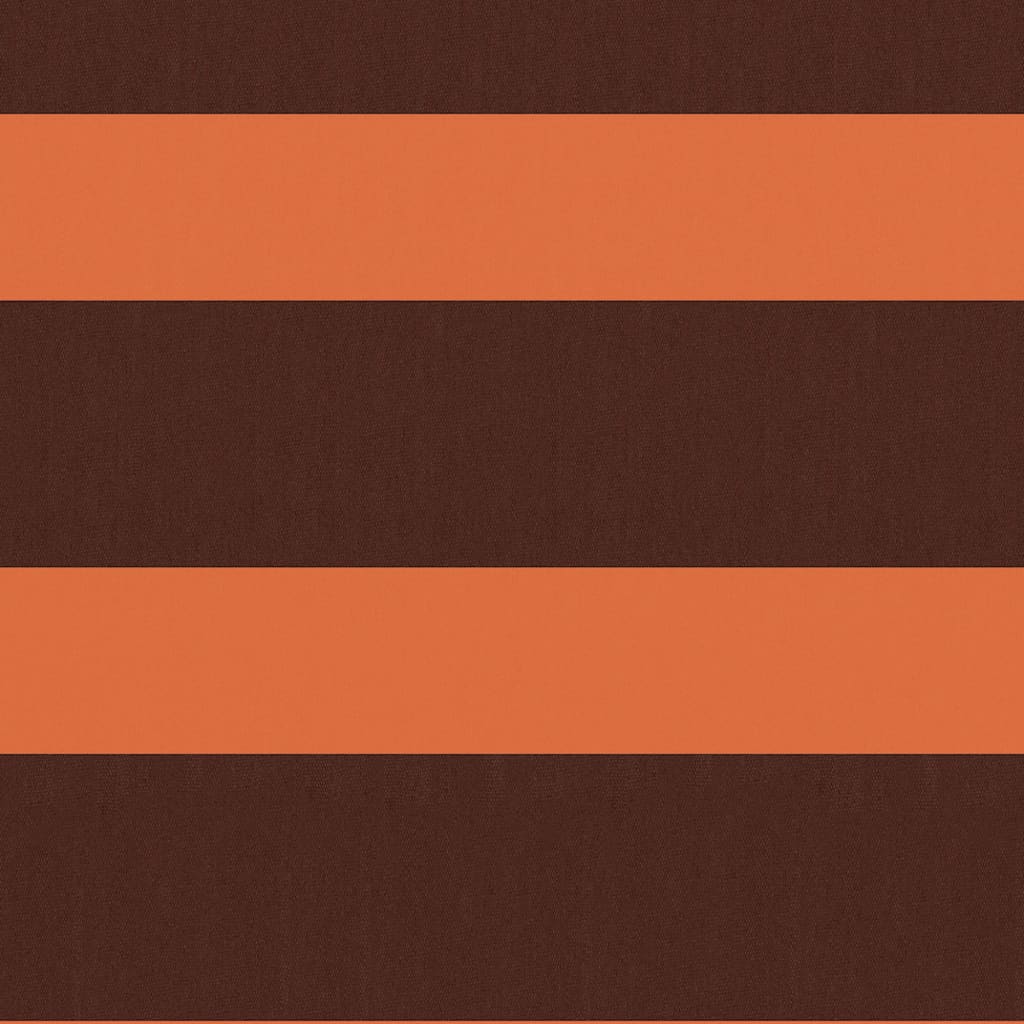 Vidaxl balkonskærm 90x300 cm Oxford stof orange og brun