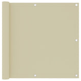 Vidaxx altanskærm 90x300 cm oxford stof creme