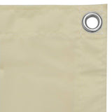 Vidaxx altanskærm 90x300 cm oxford stof creme