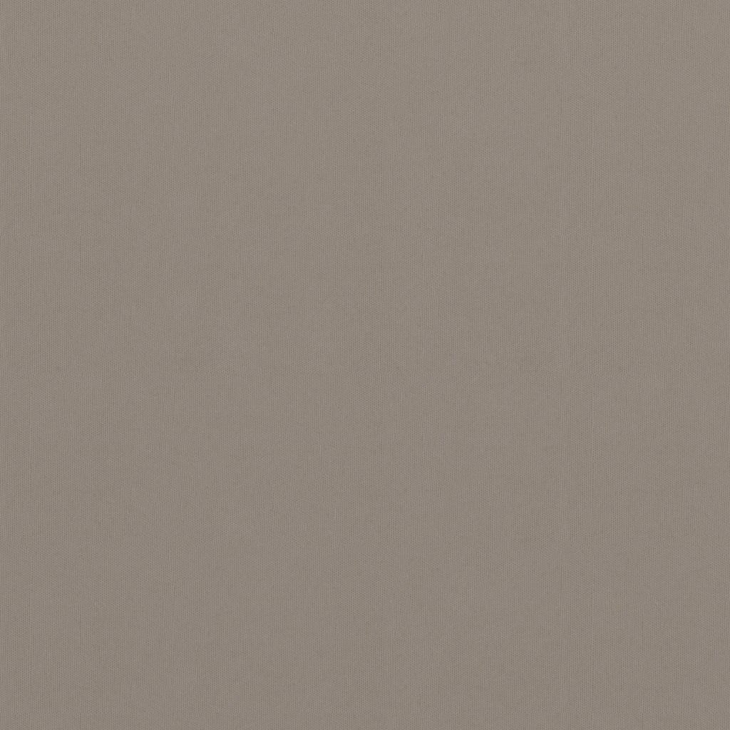 Vidaxl balkonskærm 75x400 cm Oxford Fabric Taupe