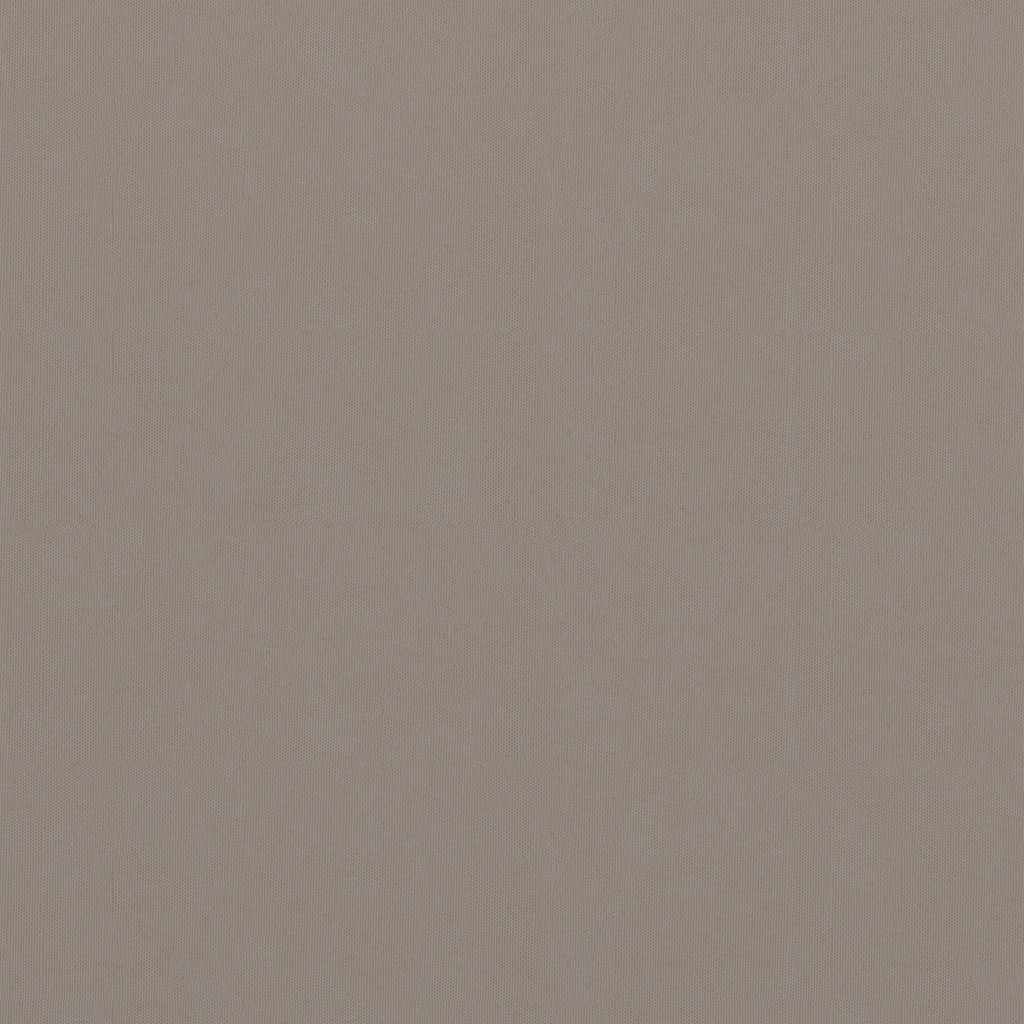 Vidaxl balkonskærm 75x600 cm Oxford Fabric Taupe