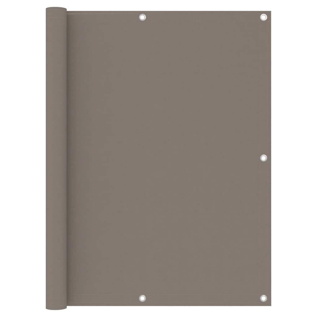Vidaxl balkonskærm 120x300 cm Oxford Fabric Taupe