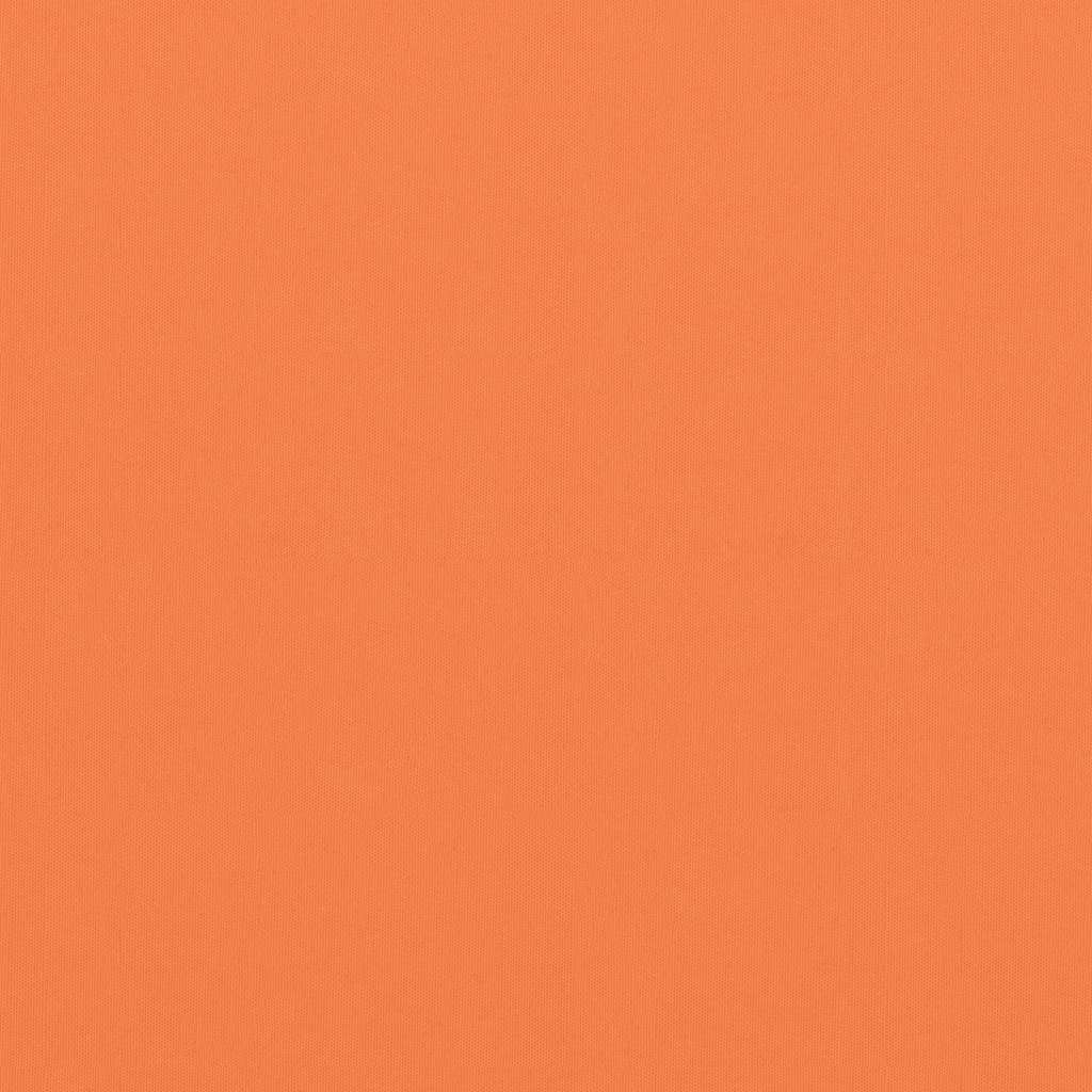Vidaxl balkonskærm 75x600 cm oxford stof orange