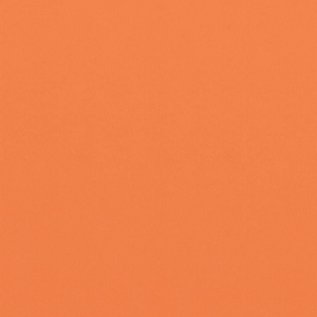 Vidaxl balkonskærm 90x500 cm oxford stof orange