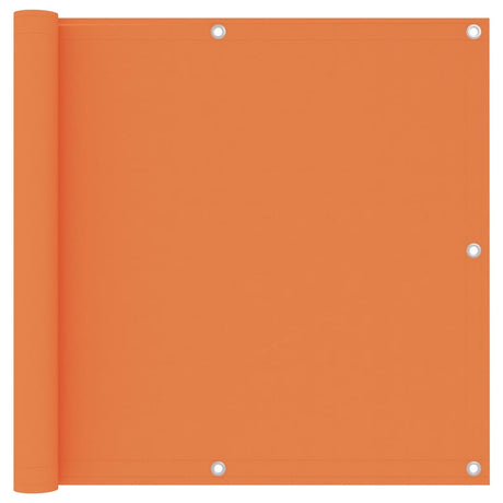 Vidaxl balkonscherm 90x600 cm oxford stof oranje