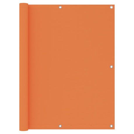 Vidaxl balkonskærm 120x400 cm oxford stof orange