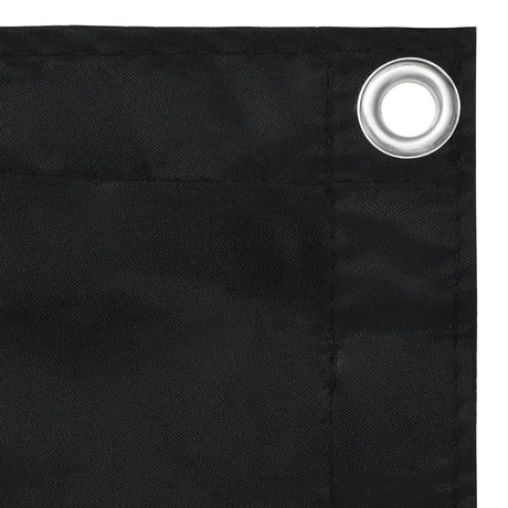Vidaxl balkonskærm 75x400 cm Oxford stof sort