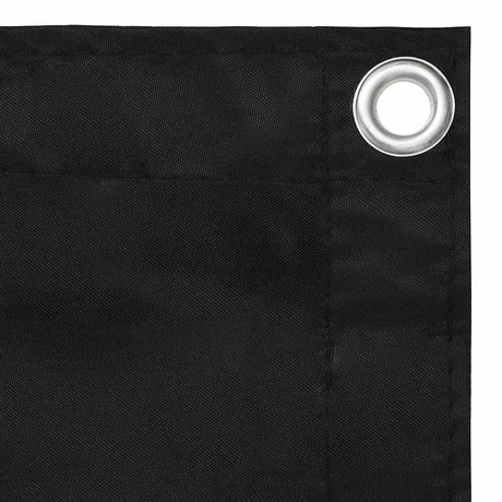 Vidaxl balkonskærm 90x300 cm Oxford stof sort