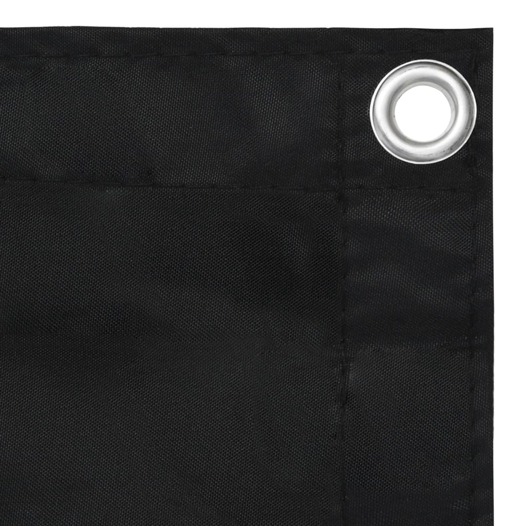 Vidaxx altanskærm 90x500 cm oxford stof sort