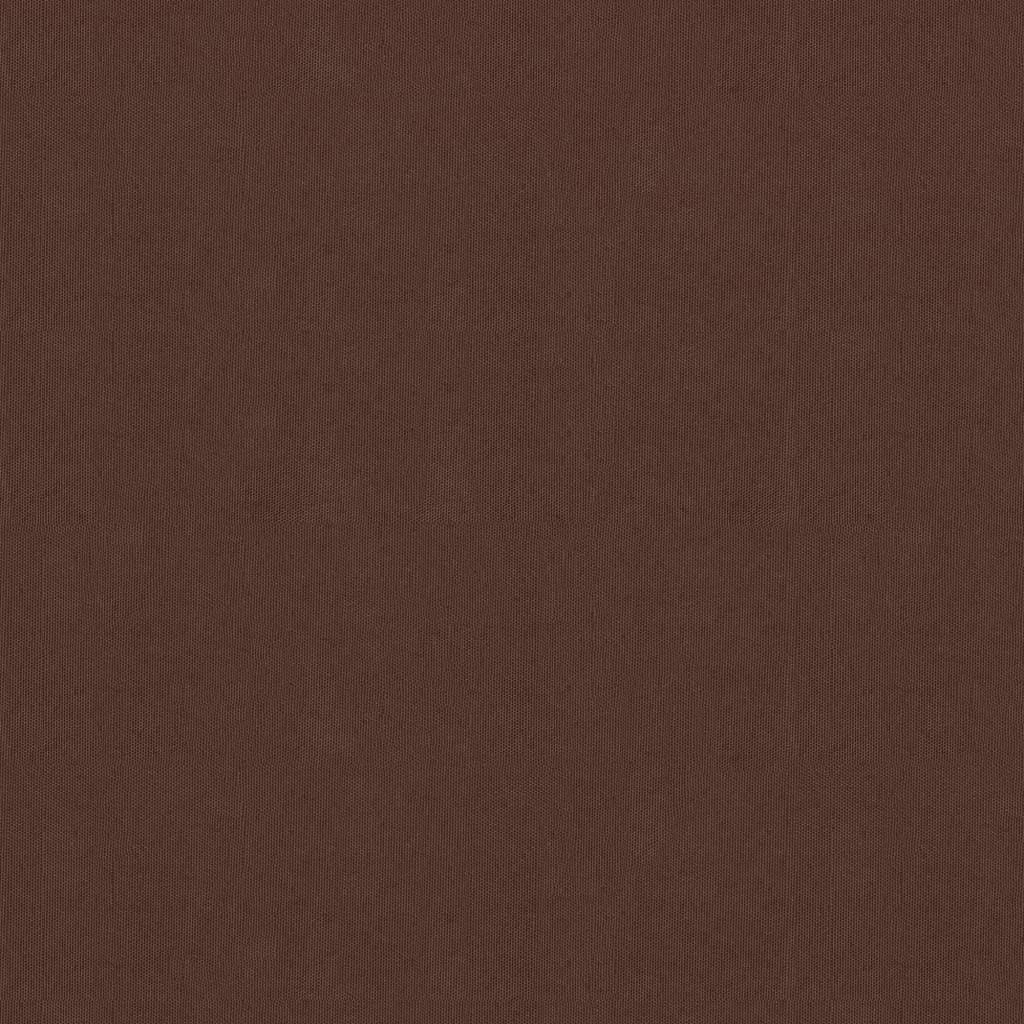 Vidaxl Balkonskærm 75x500 cm Oxford Fabric Brown
