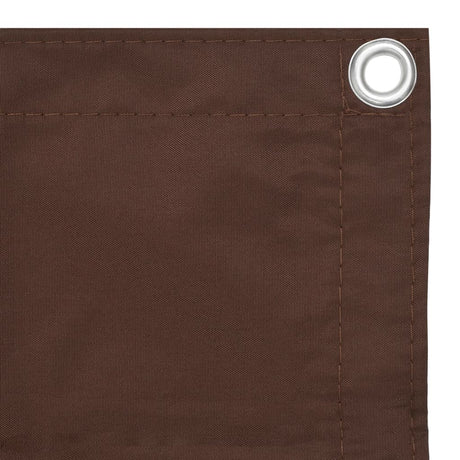Vidaxx altanskærm 75x600 cm oxford stof brun