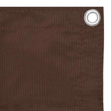 Vidaxl balkonskærm 90x300 cm Oxford stof brun