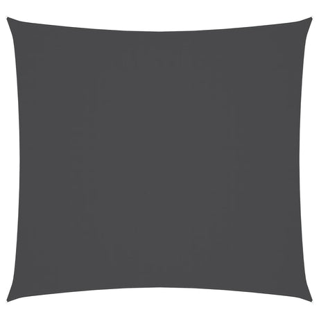 Vidaxl markise firkantet 5x5 m oxford stof anthracit -farvet