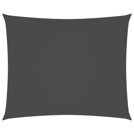 Vidaxl Sunshade Rectangular 2x3 M Oxford Fabric Anthracite -farvet