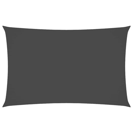 Vidaxl Sunshade Rectangular 2x5 M Oxford Fabric Anthracite -farvet