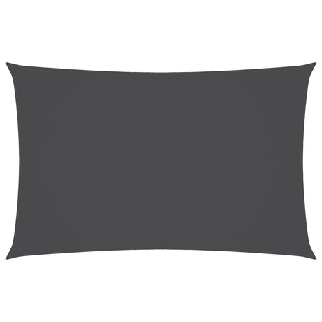 Vidaxl Sunshade rektangulær 2,5x5 m Oxford stof Anthracite -farvet