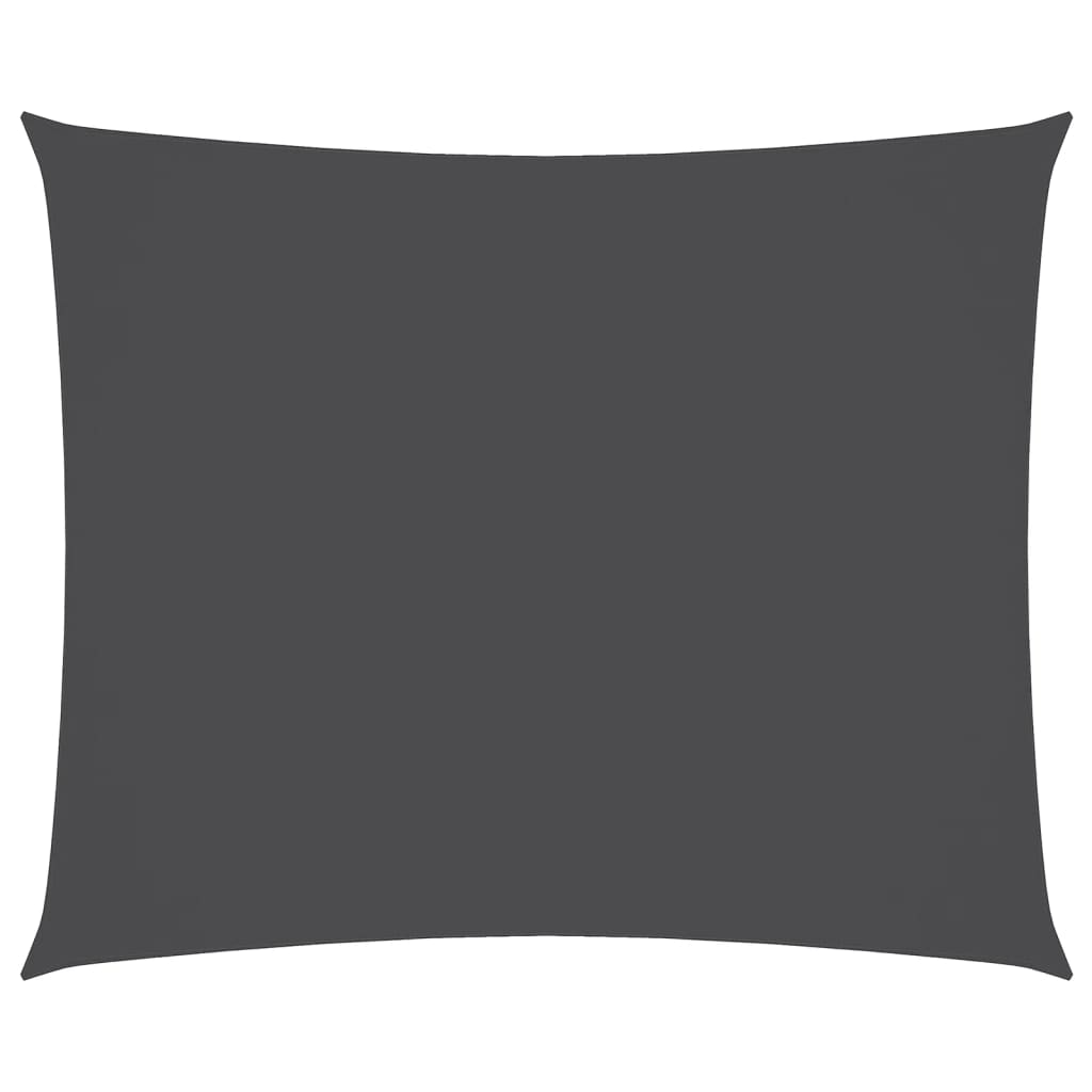 Vidaxl Sunshade rektangulær 4x5 m Oxford stof Anthracite -farvet