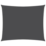 Vidaxl Sunshade rektangulær 4x5 m Oxford stof Anthracite -farvet