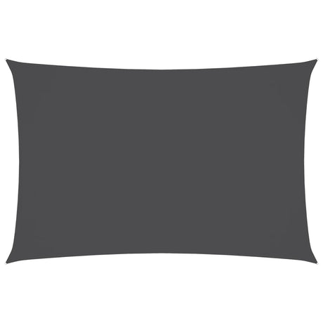 Vidaxl Sunshade rektangulær 6x8 m Oxford stof Anthracite -farvet