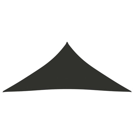 Vidaxl Sunshade Triangular 4x5x5 M Oxford Fabric Anthracite -farvet