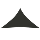 Vidaxl Sunshade Triangular 5x5x6 m Oxford Stof Anthracite -farvet