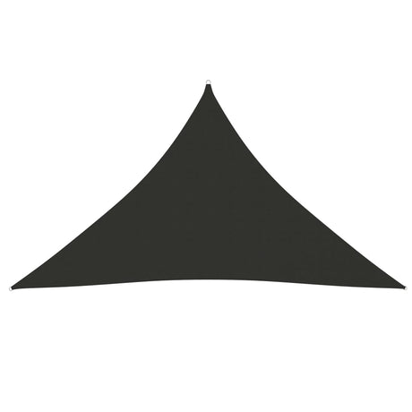 Vidaxl Sunshade Triangular 5x5x6 m Oxford Stof Anthracite -farvet