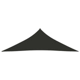 Vidaxl Sunshade Triangular 5x5x6 m Oxford Stof Anthracite -farvet