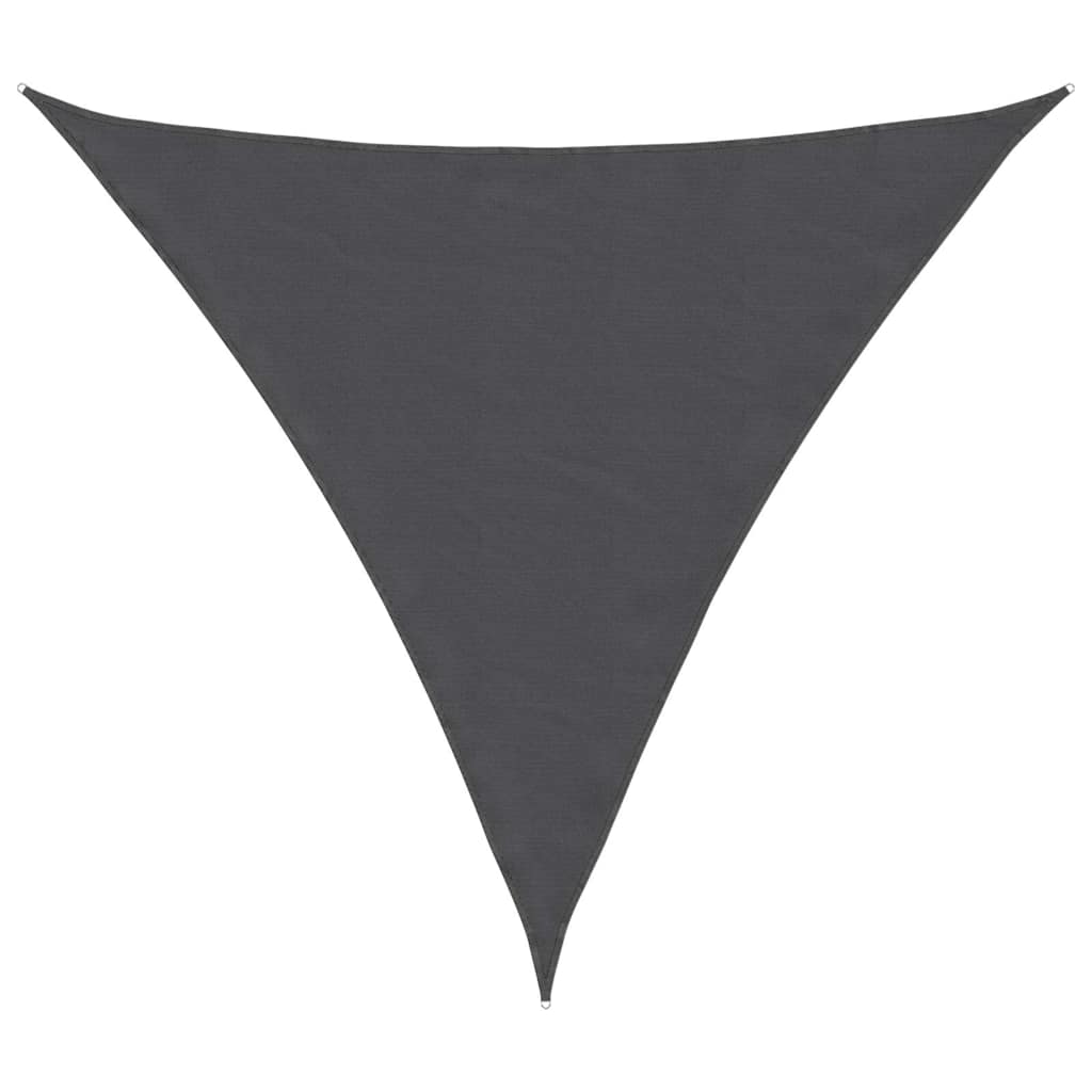 Vidaxl Sunshade Triangular 6x6x6 M Oxford Stof Anthracite -farvet