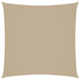 Vidaxl markise firkant 4x4 m oxford stof beige