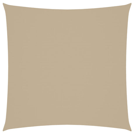 Vidaxl markise firkant 4x4 m oxford stof beige