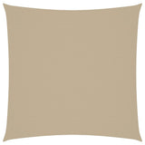 VidaXL fortelt firkantet 6x6 m oxford stof beige