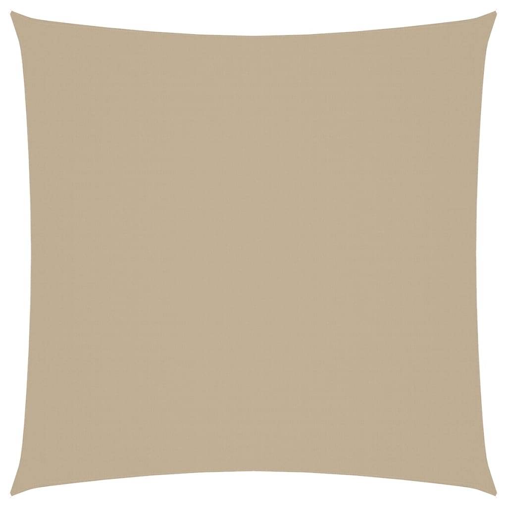 Vidaxl Sunshade Square 7x7 M Oxford Stof beige
