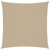 Vidaxl Sunshade Square 7x7 M Oxford Stof beige