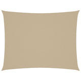 Vidaxl Sunshade rektangulær 2x3 m Oxford Stof beige
