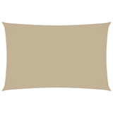 Vidaxl Sunshade rektangulær 2x5 m Oxford stof beige