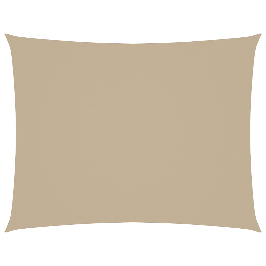 Vidaxl Sunshade rektangulær 2,5x4 m Oxford Stof beige