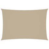 Vidaxl Sunshade rektangulær 2,5x4,5 m Oxford Stof beige