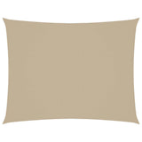 Vidaxl Sunshade rektangulær 3x4 m Oxford Stof beige