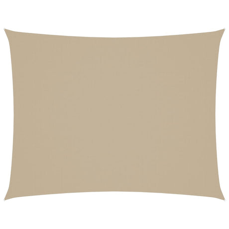 Vidaxl Sunshade rektangulær 3x4 m Oxford Stof beige