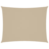 Vidaxl Sunshade rektangulær 3x4,5 m Oxford Stof beige