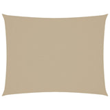Vidaxl Sunshade rektangulær 3x6 m Oxford Stof beige