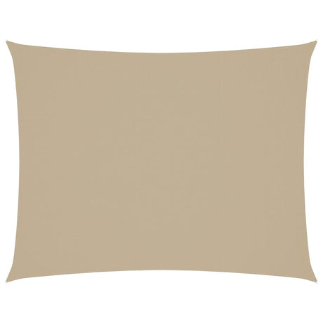Vidaxl Sunshade rektangulær 3x6 m Oxford Stof beige