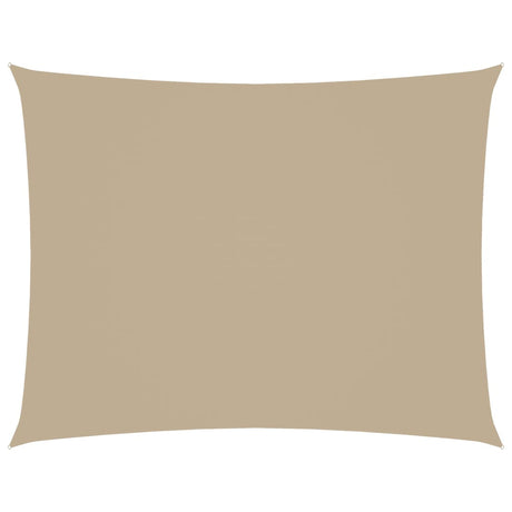 Vidaxl Sunshade rektangulær 3,5x4,5 m Oxford Stof beige