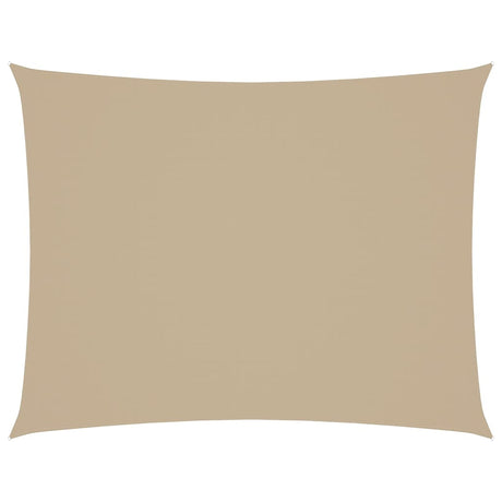 Vidaxl Sunshade rektangulær 3,5x5 m Oxford Stof beige