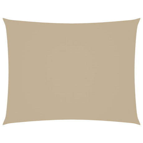 Vidaxl Sunshade rektangulær 3,5x5 m Oxford Stof beige