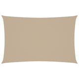 Vidaxl Sunshade rektangulær 4x7 m Oxford Stof beige