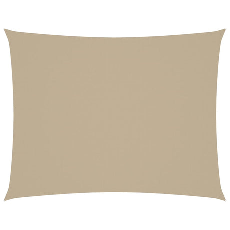 Vidaxx rektangulært solskærm 5x7 m oxford stof beige