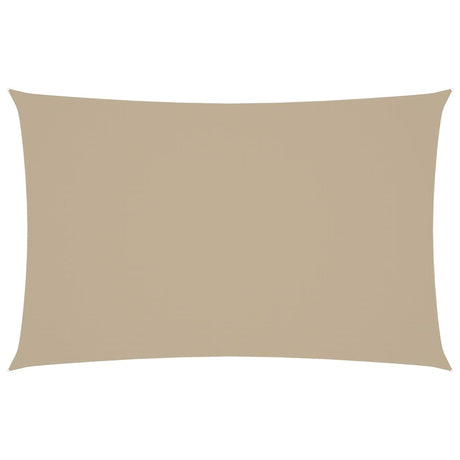Vidaxx rektangulært solskærm 5x8 m oxford stof beige