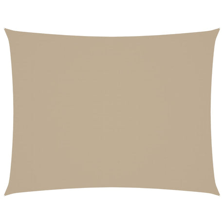 Vidaxx rektangulært solskærm 6x7 m oxford stof beige