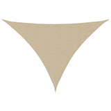 Vidaxl Sunshade Triangular 3x4x5 M Oxford Stof beige